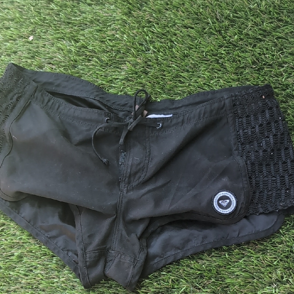 Roxy Black Swim Shorts (Vintage At This Point)
